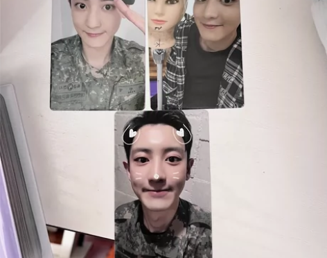 出朴灿烈音乐剧小卡 3张 价格看图 可对光...