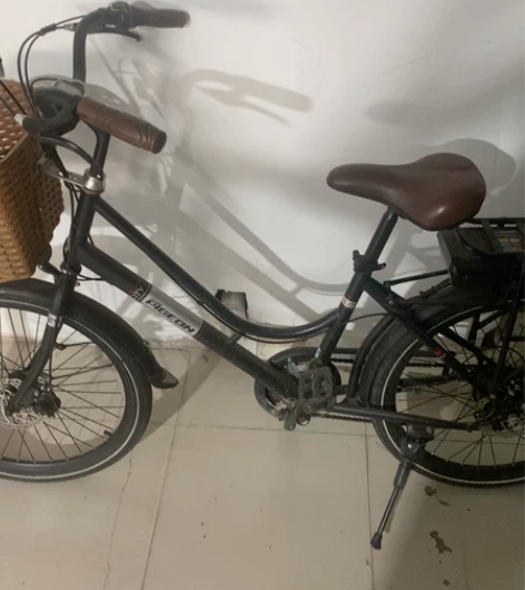 飞鸽助力车，24寸禧玛诺6速，只能助力不能...