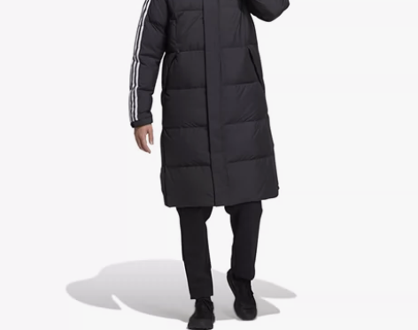 阿迪长款羽绒服HN2099，小红书爆款，胜...