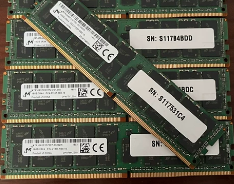 镁光DDR4 16G 2Rx4 2133服...