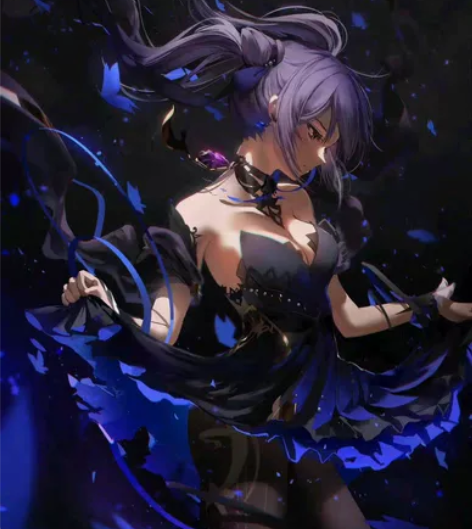 三町目原神刻晴霓裾蹁跹 衣服+鞋子(手作）...