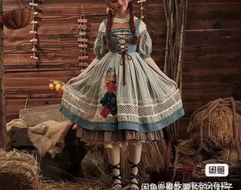 古典玩偶家灰姑娘op lolita m码,...