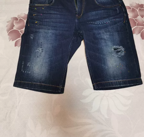 卡宾男士牛仔短裤，34码 感兴趣的话点“我...