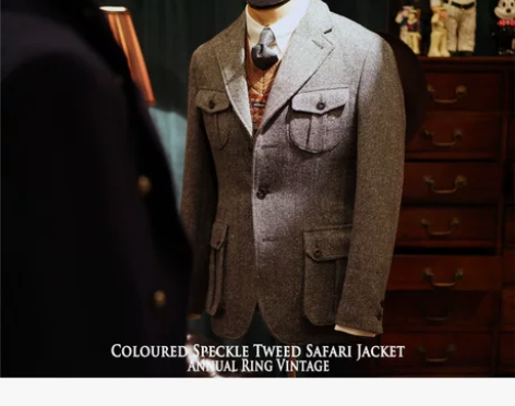 西装套装西装AnnualRing美式复古粗...