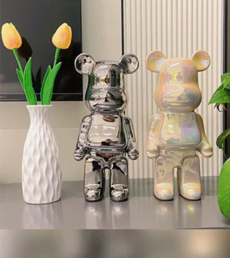 全新包邮28厘米高网红暴力熊摆件客厅电视柜...