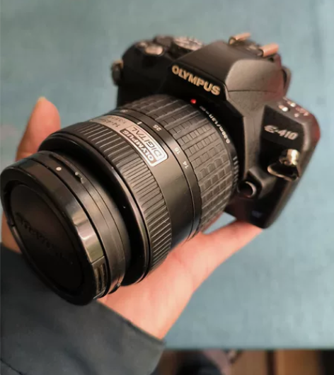 老数码单反，奥林巴斯E410+14-45套...