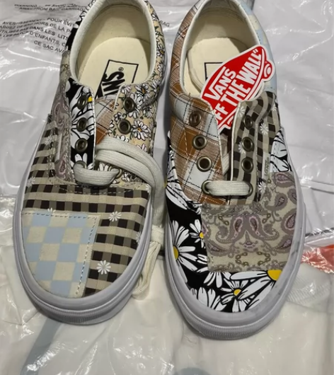 VANS范斯滑板鞋不对称设计 全新吊牌无盒...
