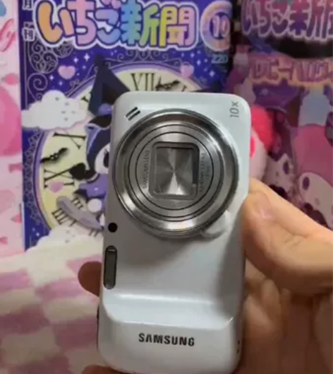 三星c101 奶白色 可翻转自拍有效像素1...