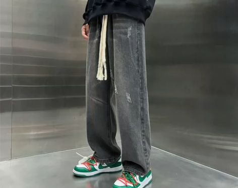 【春节不打烊】男士裤子秋冬款ins潮美式高...