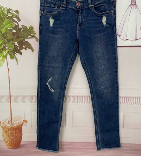 AJ牛仔裤女士阿玛尼牛仔裤(29码)_8-...