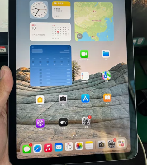 ipad air4 256G 灰色国行 功...