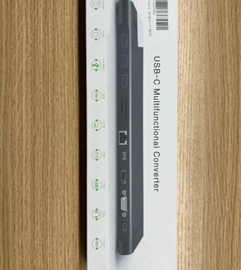 Usb-c 拓展坞 十一合一，电脑出风口支...