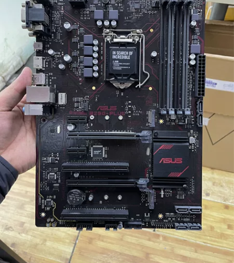 华硕B250-PLUS主板一张【小余电脑工...