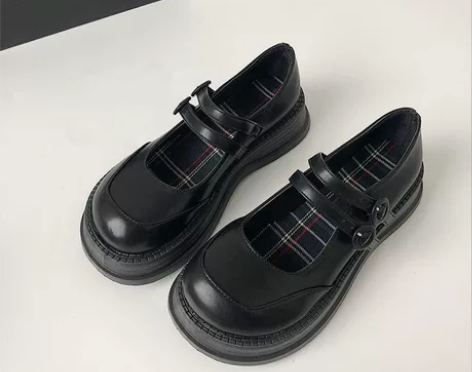 玛丽珍鞋女2022夏季新款日系复古jk百搭...