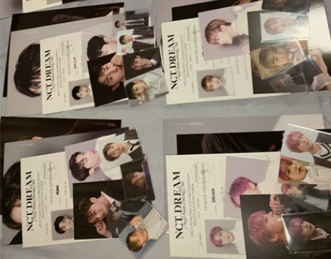 nct dream 2023年台历 如图,...