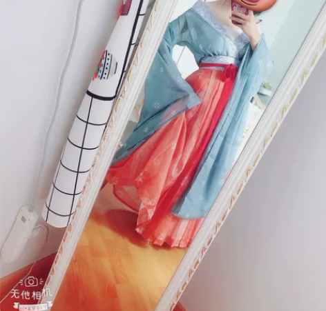 【在架直拍】桔屿旗舰店 南北朝大袖 全新仅...