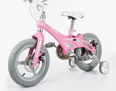 凤凰儿童自行车14寸女孩宝宝童车，碟刹，一...