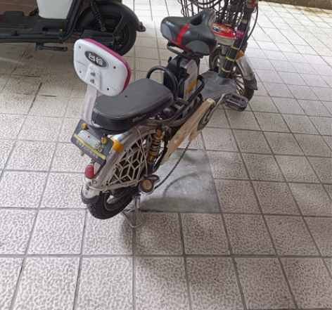 实用型台铃电动车,因为广州要上牌才能走,所...