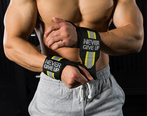 健身护腕男绷带训练防扭伤运动助力带手腕带护...