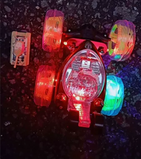 新年礼物生日礼物电动遥控车夜光车 18CM...