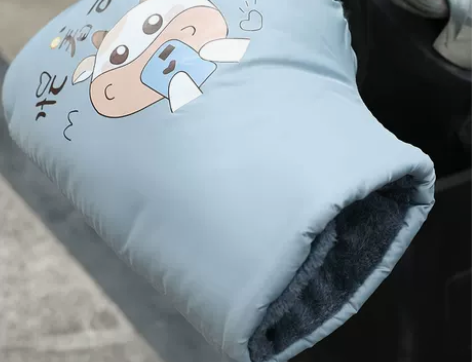 电动车手把套冬防水摩托车把套护手罩加绒加厚...