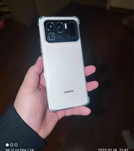 成色极新小米11U 12+256白陶瓷 屏...
