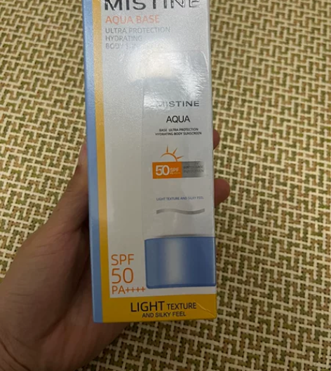 Mistine小蓝帽防晒霜乳身体水润高倍防...