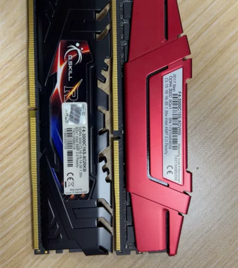 芝奇自用ddr4内存，两根8g  3000...