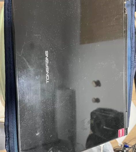 清华同方锐锋系列古董级别笔记本，正常使用看...