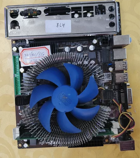 （四件套）A78主板，CPU：X4-640...