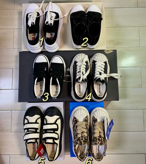 全新！小个子女生喜欢的厚底帆布鞋！ 个人闲...