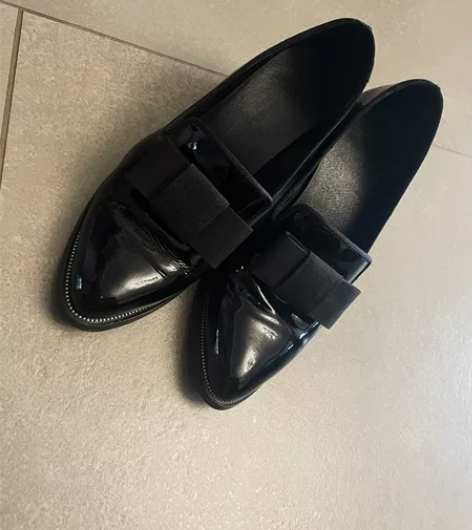 百思图35单鞋皮鞋乐福鞋 不太新了便宜出