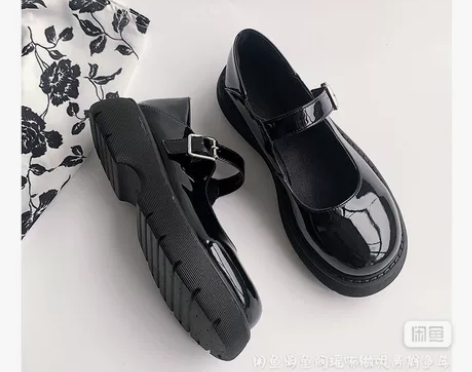 2021新款玛丽珍鞋日系jk软妹圆头娃娃鞋...