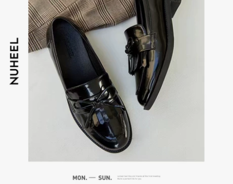 如熙粗跟深口单鞋女2022春季新款中跟玛丽...