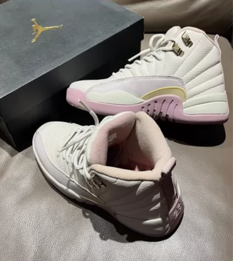 显示篮球鞋 乔丹樱花粉/甜酷女孩必备#炸街...