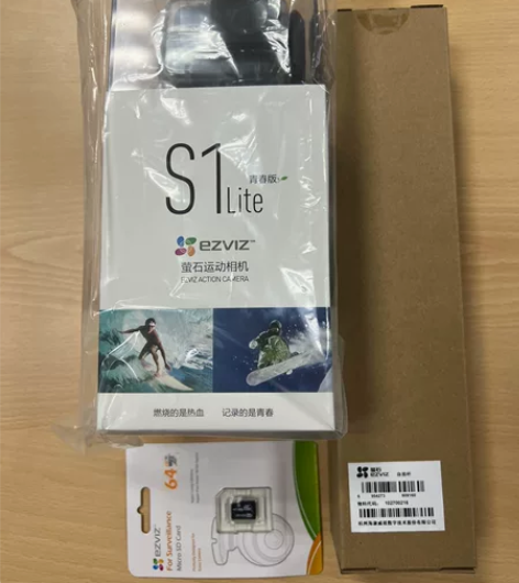萤石运动摄像机S1 一套 售出不退换几乎...