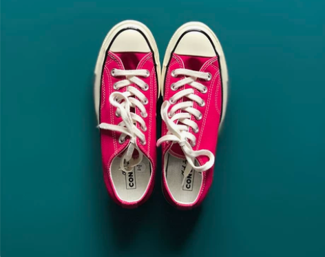 匡威70S玫红色高帮CONVERSE197...