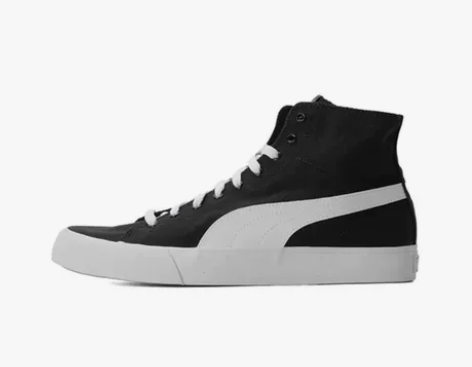 彪马黑色板鞋，正品专柜购买，穿过两次，出闲...