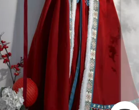 汉服出租 仙楚姬原创汉服女【出塞】直裾魏晋...