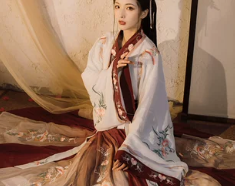 青藜册原创芳菲吟正品晋制日常中国风春夏白菜...