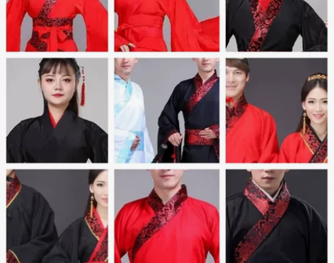 礼仪国学成人古装汉服装祭祖祭孔大典国学班