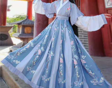 【团购价】原创花瑶辞 汉服女晋制春夏正品原...