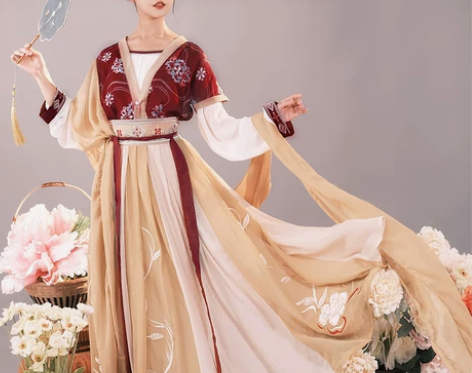 【年终盛典】耀春醉芙蓉原创汉服女中国风唐制...