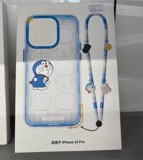 苹果手机保护壳 哆啦A梦系列IML肤感透明...