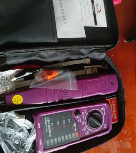 手持式多功能寻线仪 找线检测网线电话同轴金...