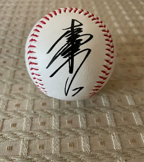 日本回流 杂项一组 棒球 签名 狮牌 li...
