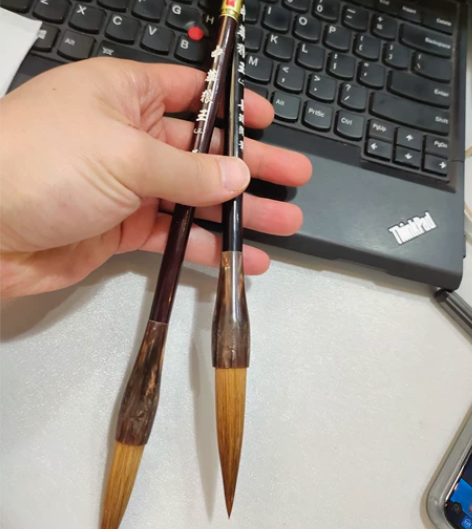 处理一支全新毛笔 书画用品 原价50一支 ...