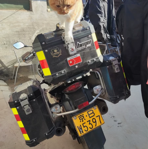 摩托车三箱，铃木豪爵gw250铝合金三箱，...