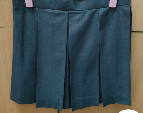 八箱褶jk百褶裙学院风黑色裙绀色半身裙学生...