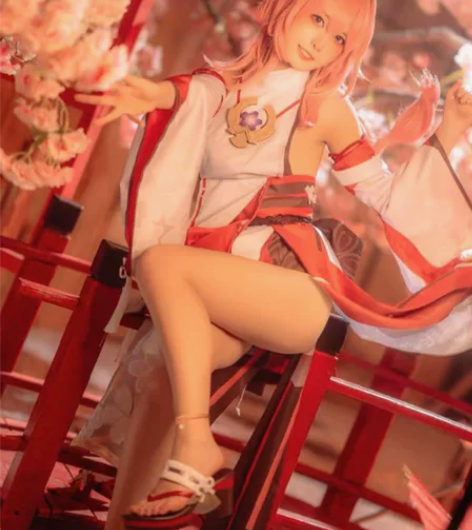 和顺动漫八重神子cos 和顺家s衣服＋37...